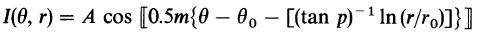 loarithmic spiral formula