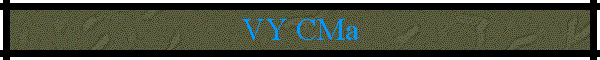VY CMa