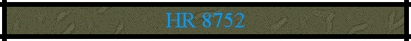 HR 8752