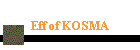 Eff of KOSMA